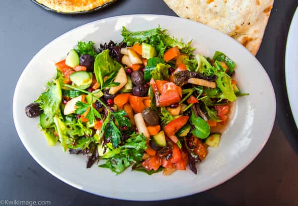 Pomegranate & Pear Salad