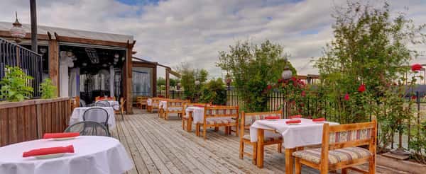 Outdoor seating