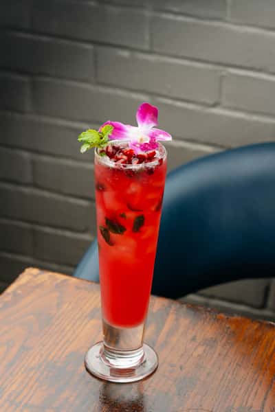 Pomegranete Mint Sparkler