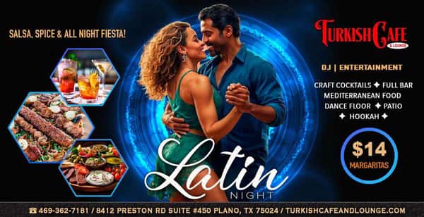 Latin Night: Salsa, Spice, and All-Night Fiesta!