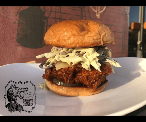 Texas Hot Fried Chicken Sandwich