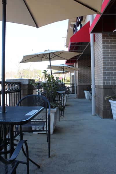 patio area