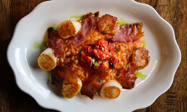 Seared Sea Scallops, TR