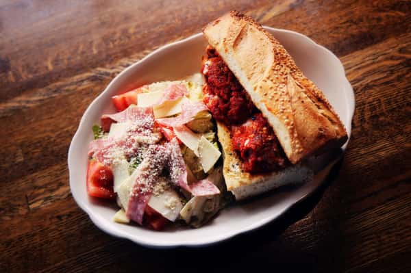 MEATBALL PARMESAN HERO