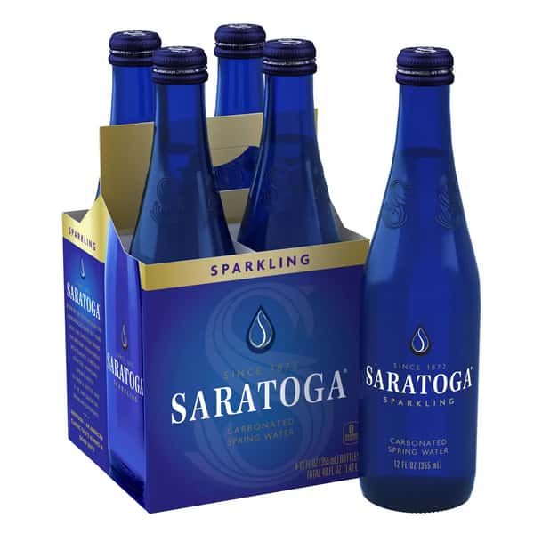 12oz Saratoga Bottle Sparkling Water