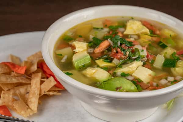 Cilantro Chicken Rice Soup