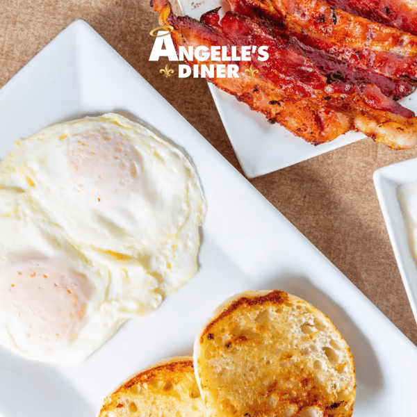 2 Egg Breakfast W/ Choice of Meat