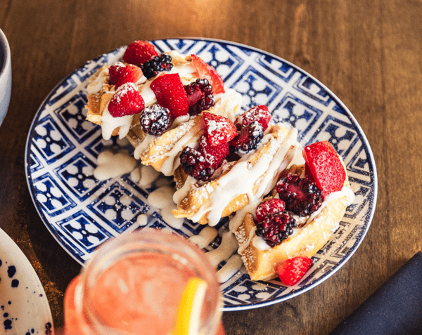 Waffles and Berries