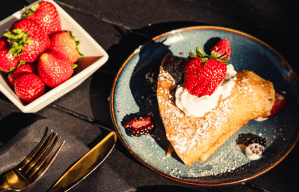 Triple Berry Crepes