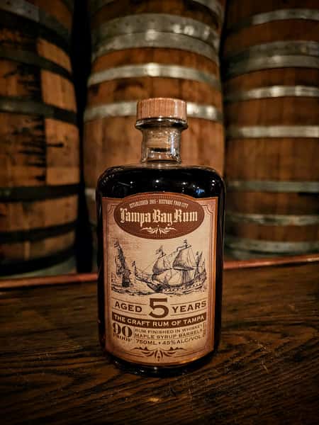 Tampa Bay 5-Year Maple Whiskey Barrel Aged Rum