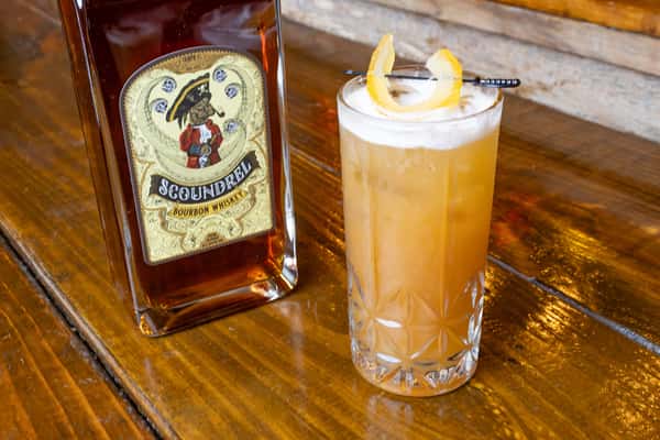 Bourbon Maple Smash