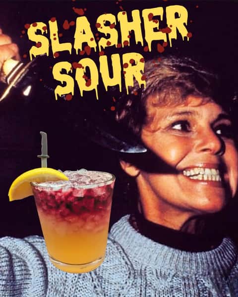 🔪SLASHER SOUR🔪

Are you the final girl or the slasher stud?

You'll trip & fall for this... whiskey sour with a stab of amaretto and cab franc