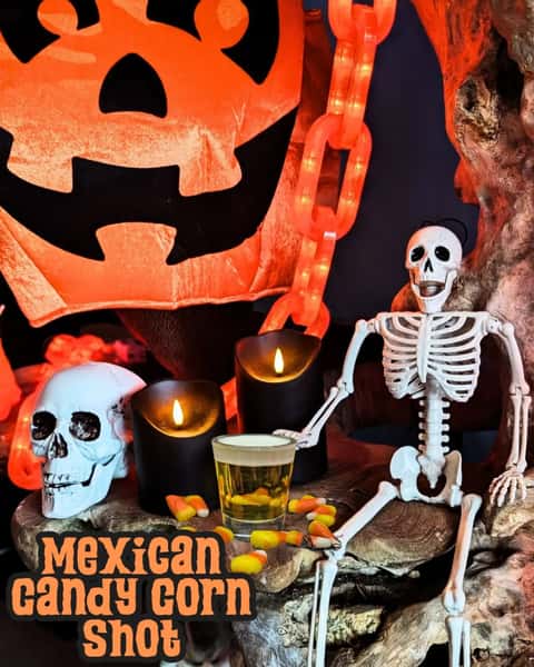 🍬🌽MEXICAN CANDY CORN SHOT🌽🍬

They were right, the candy is laced

A fiendish cauldron of tequila, herbs, spices and a touch of moo