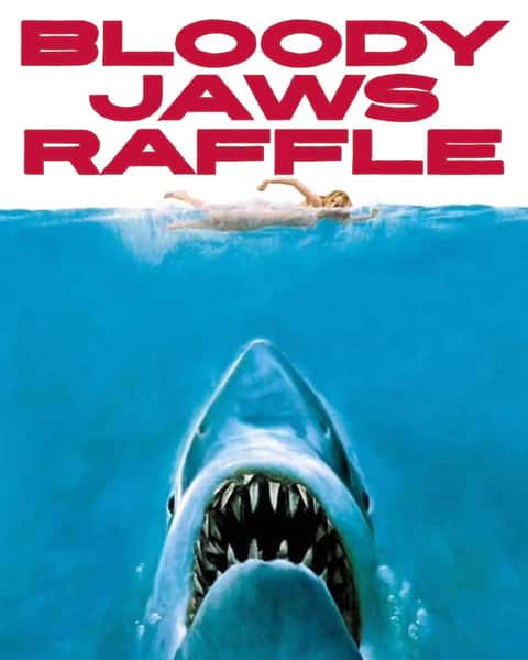 🦈🩸BLOODY JAWS RAFFLE🩸🦈

In honor of our annual screening of Jaws next week some of our favorite creatives have joined forces to put together an epic Jaws Themed Raffle Basket!

Featuring:
🔥@lusty_lighters
👕@oldcitydead
🎁@orangegrove.vintage

$5 per ticket or 5 for $20

Tickets will benefit @matanzasriverkeeper !

Raffle will run from 6/26 - 7/2

Come by for some tickets or DM us for off-site

Winners will be drawn before Jaws at 7pm Thurs 7/2🦈!
