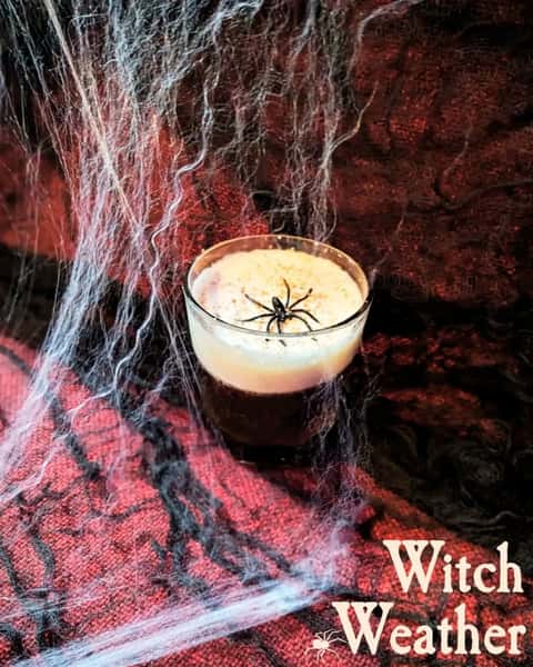 🕷️WITCH WEATHER🕷️

Tis the season to be a little goth

Our espresso martini drug thru the pumpkin patch
