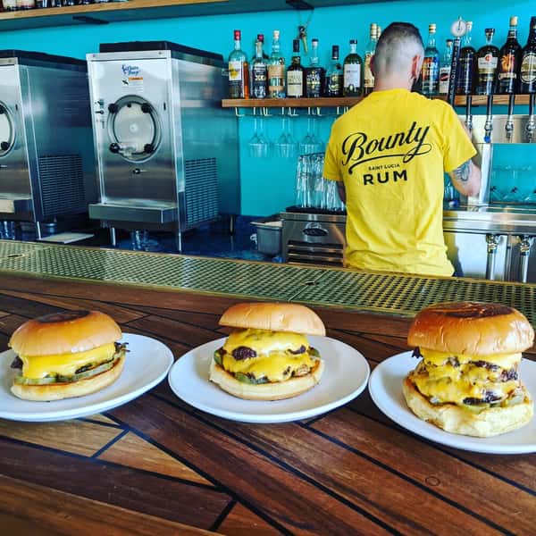 Burgers with shirt
