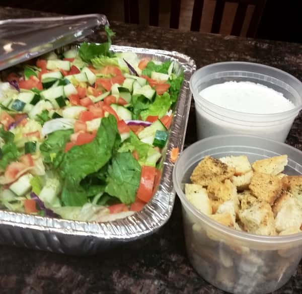 Pan of Garden House Salad