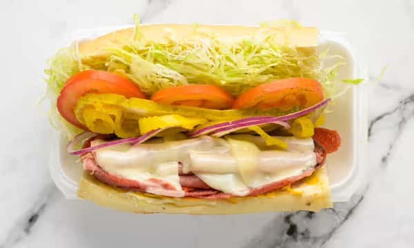 Pastrami, Peperoni, Salami w/ Provolone