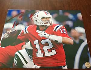 brady autograph