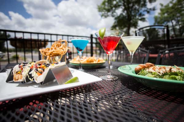 drinks and food