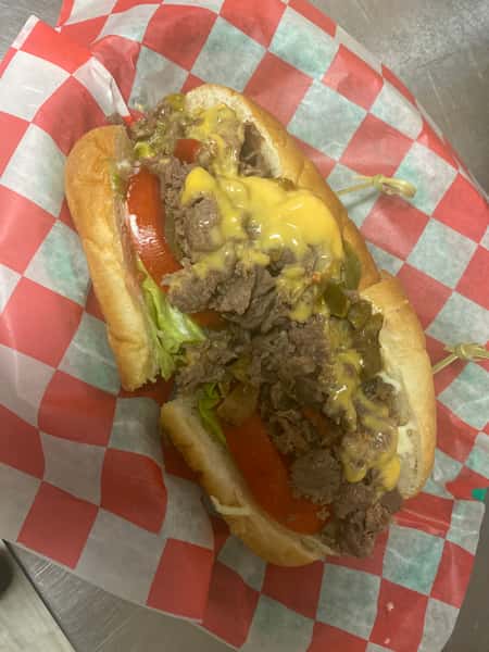 Steak or Chicken And Cheese Sub/Wrap