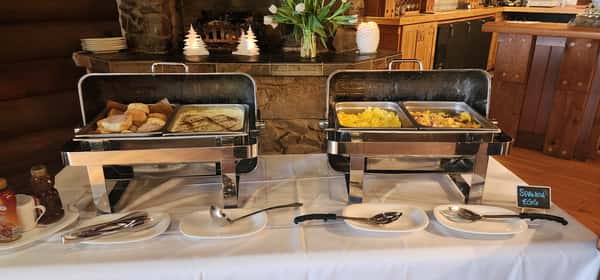 brunch setup