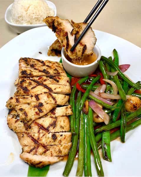THAI STYLE GRILLED CHICKEN