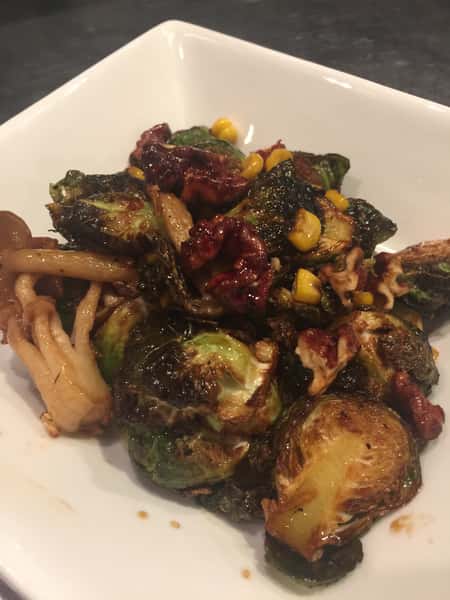 Honey Ginger Brussel Sprouts