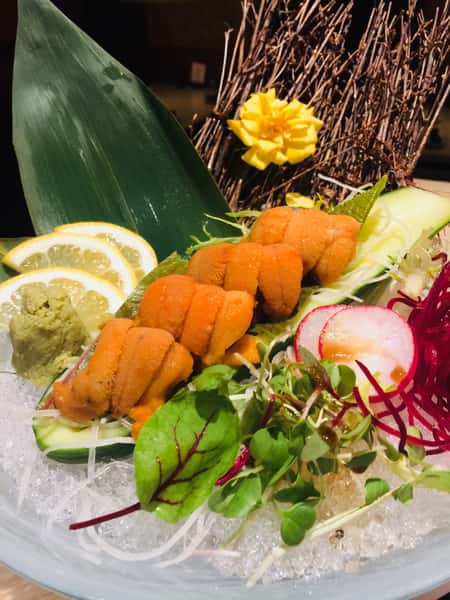 Hokkaido uni sashimi