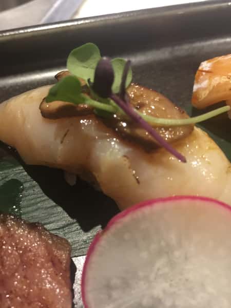 Aburi Scallop & Foir Gras