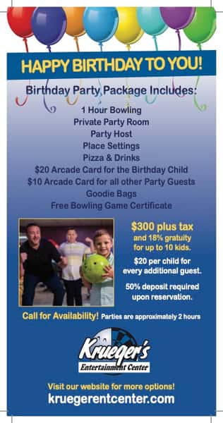 Kids Party information 