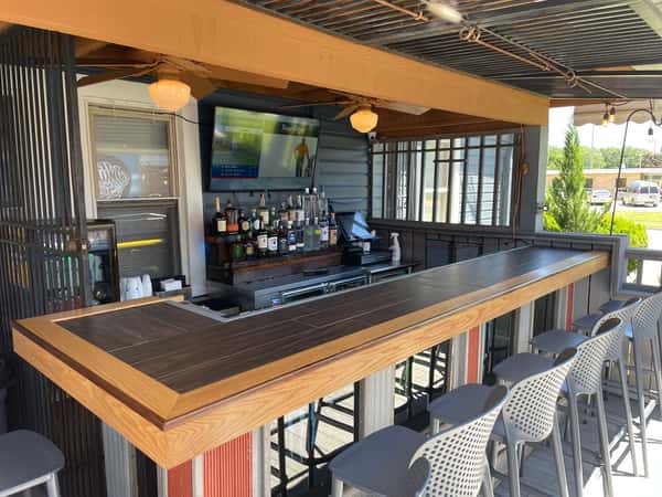 bar area