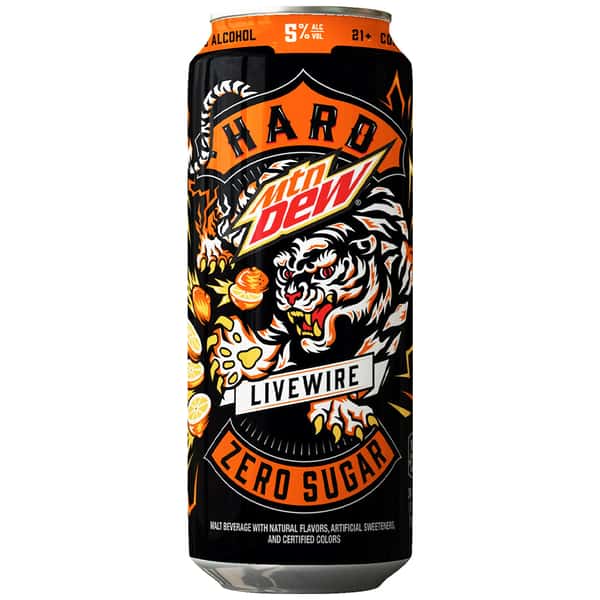 24oz Mountain Dew Harder Can