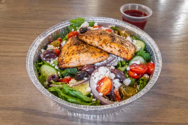 Jerk Salmon Salad Small