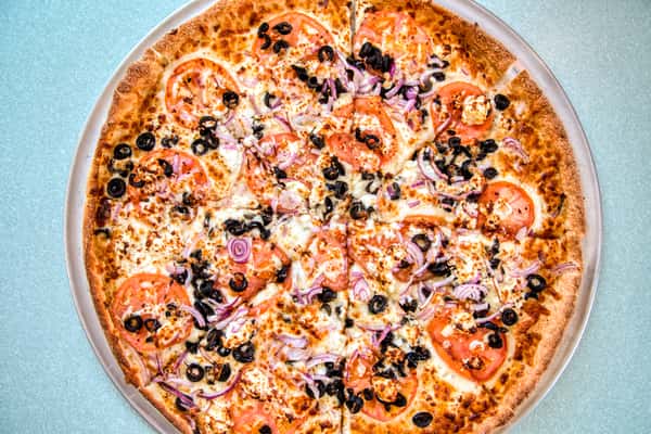 Mediterranean Pizza Large