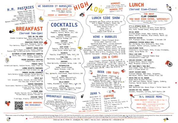 Feb 2026 Menu