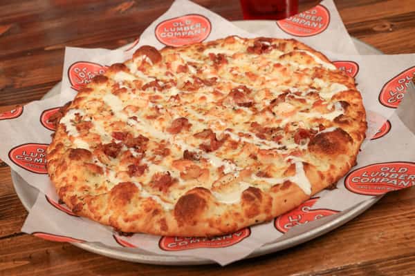 Chicken, Bacon, Ranch Pizza