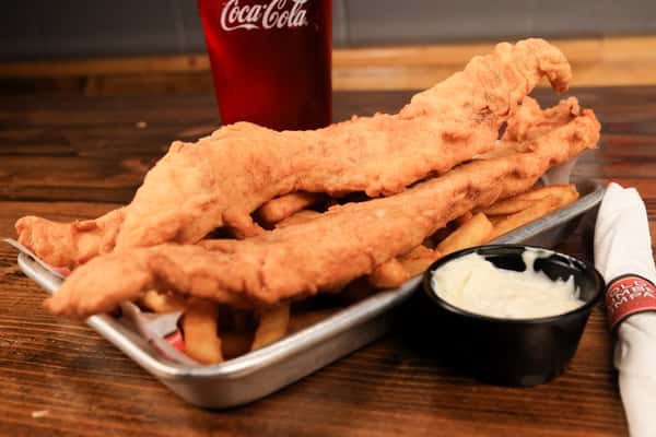 Breaded Walleye Basket