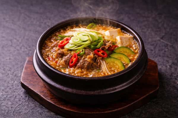 차돌된장찌개 - Dwenjang-Jjigae