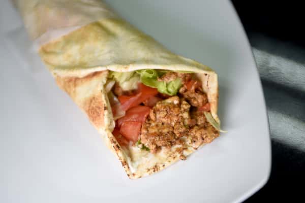 Chicken Shawarama Pita Roll