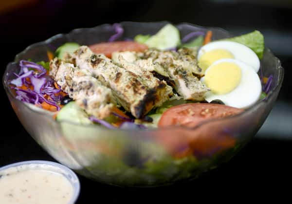 Cobb Salad (Grilled or Crispy Chicken) or Albacore Salad