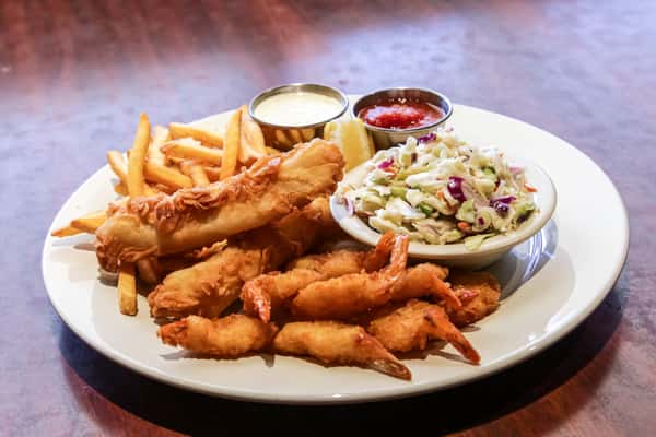 Crispy Fish or Shrimp Dinner