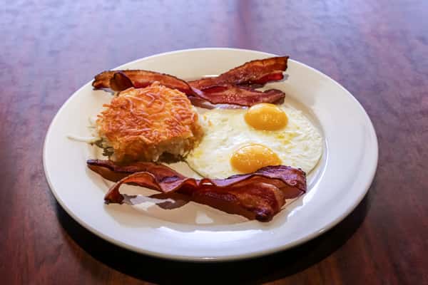 Premium Smoked Bacon & Eggs