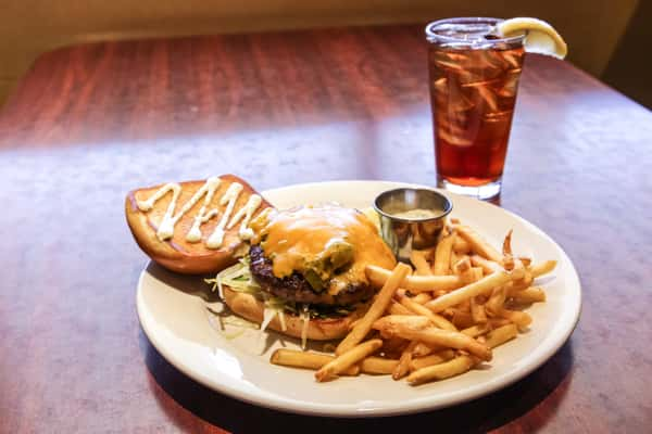 Hatch Green Chili Burger* - Dinner- SERVED 2:00 PM UNTIL 10:00 PM ...