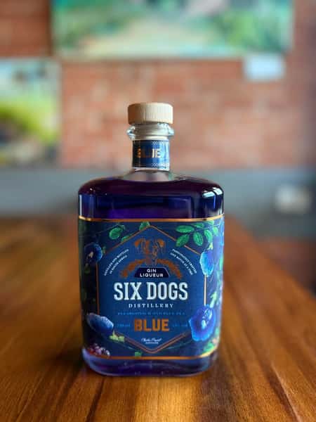 Six Dogs Blue