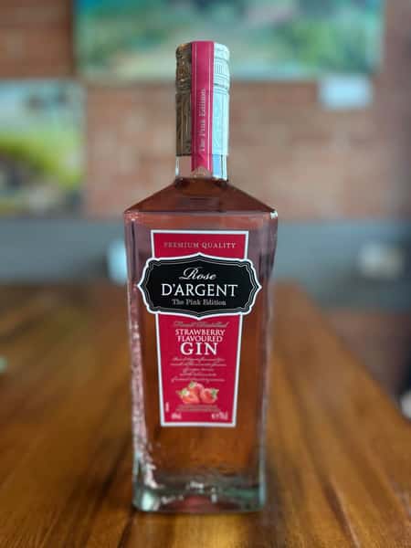 Rose D'Argent Strawberry Flavoured Gin