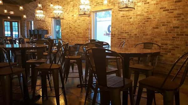 tables and chairs