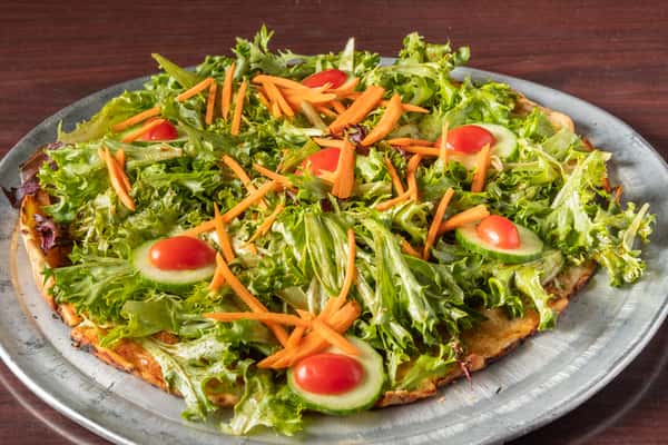 Salad Pizza Pizza Colony Grill