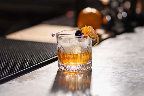 Smoked Maple Old Fashioned