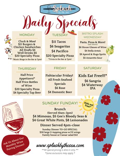 Daily Specials
